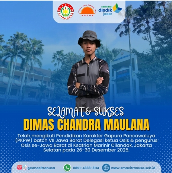 Selamat dan Sukses Telah Mengikuti Pendidikan Karakter Gapura Pancawaluya